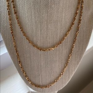 Vintage Raquel Couture Goldtone Necklace